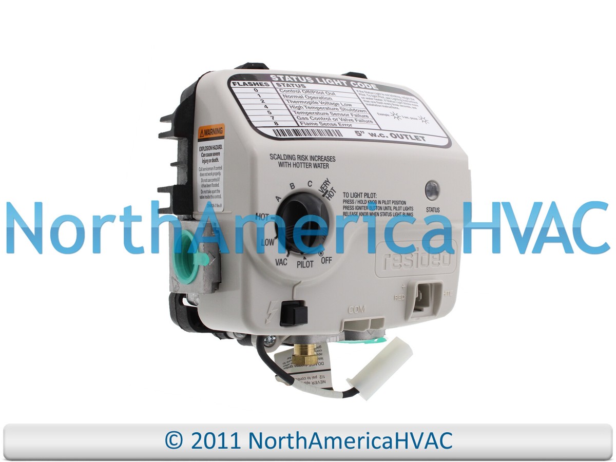 OEM Resideo Water Heater Gas Valve Replaces Honeywell WV8840B1117