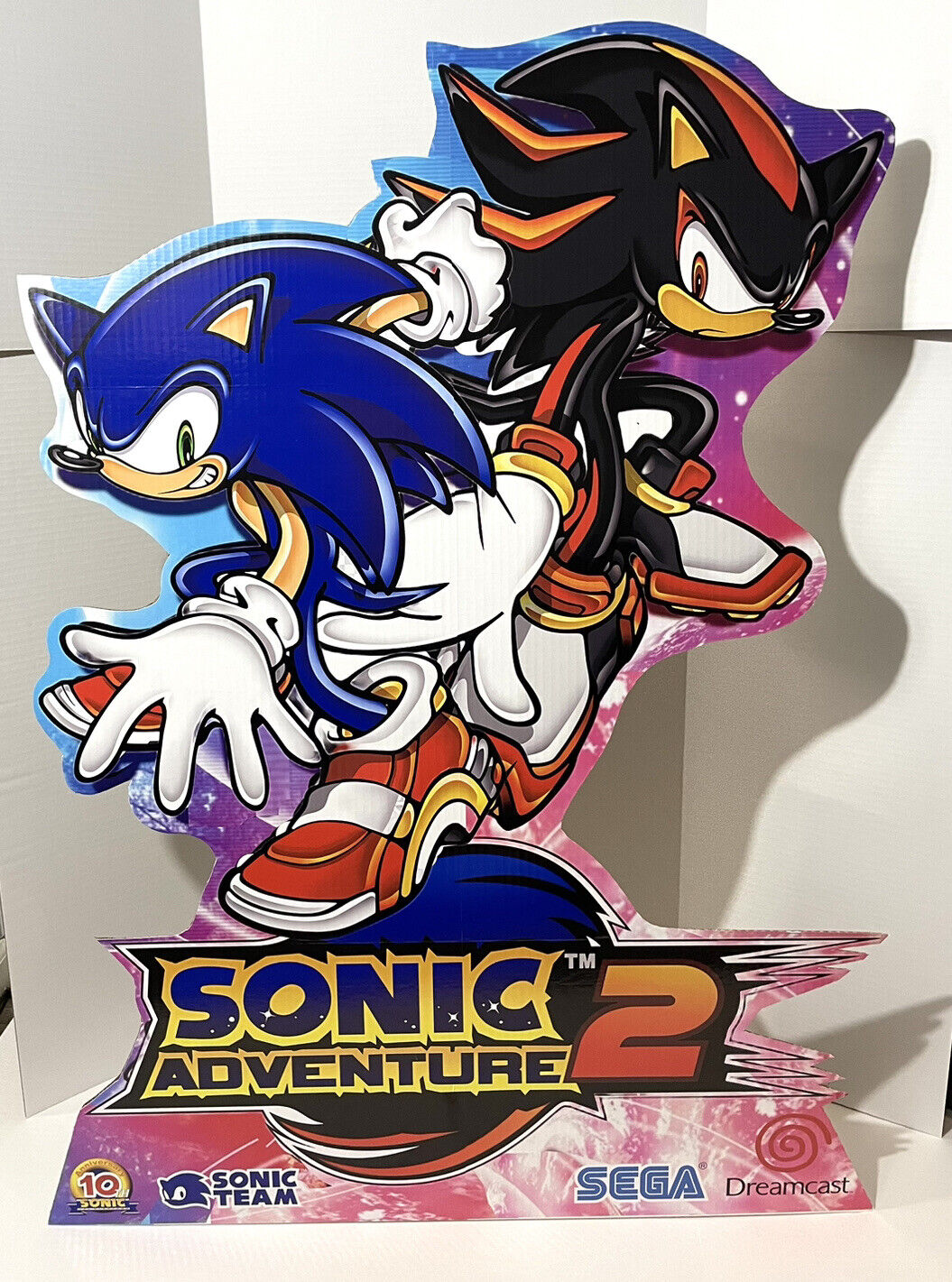 SEGA Sonic Adventure 2 Battle Acrylic Pin Sonic the Hedgehog