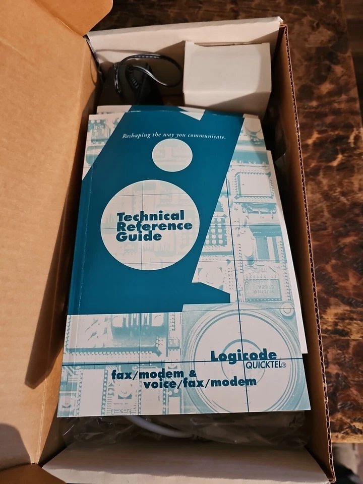 Vintage Apple Modem Quicktel Xeba 14.4 New Complete In Box 1994 - Image 2 of 4