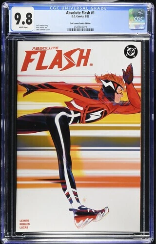 ABSOLUTE FLASH #1 CGC 9.8 OTTO SCHMIDT EXCLUSIVE VARIANT LTD 800