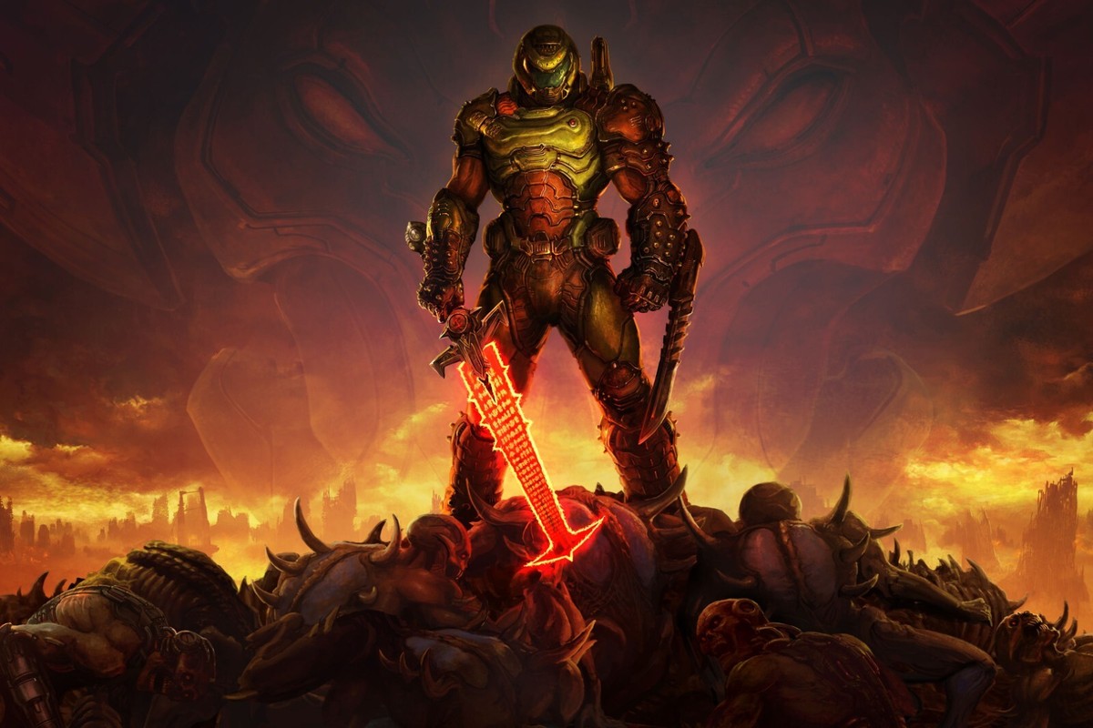 DOOM Eternal Poster Wall Art Home Decor Photo Prints 16x24, 20x30