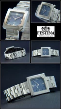 Unisex Festina Watch Registered Model Designer Piece!! Subtle Blue 8894 New