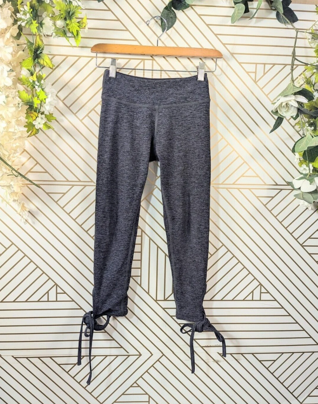 beyond-yoga spacedye zavinovací kravata baletní capri leggings