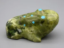 Lynn Quam Serpentine Zuni Frog Fetish