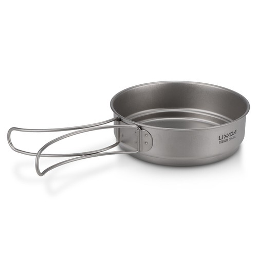 Ultralight Cookset Camping Cookware Set 1100ml Pot K9R2 - Picture 9 of 11