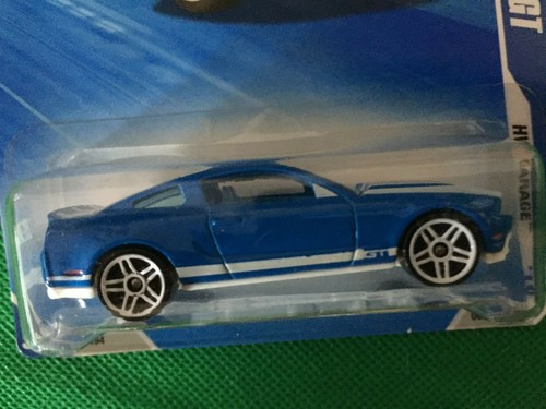 2010 Hot Wheels - HW Garage 2010 FORD MUSTANG GT Blue Variation wWhitePr5 B132 - Picture 10 of 11