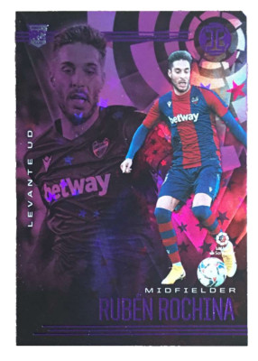 Ruben Rochina 2020-21 Chronicles Illusions Astro Purple Rookie #17 Levante RC