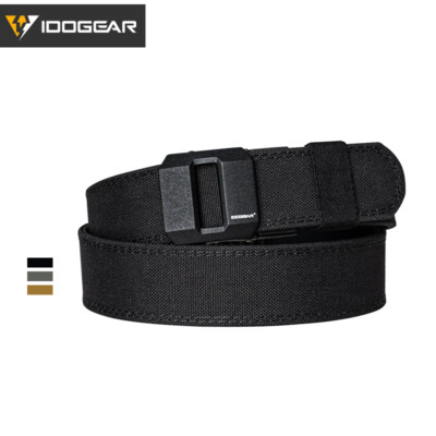 IDOGEAR Tactical Belt Sturdy CCW Belt Mens Belts Nylon Gun