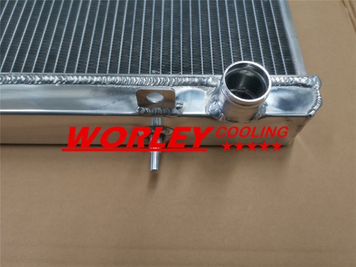 3ROW Aluminum Radiator + HOSE FOR Nissan Silvia S14 S15 SR20DET 240SX 200SX new - Afbeelding 5 van 17