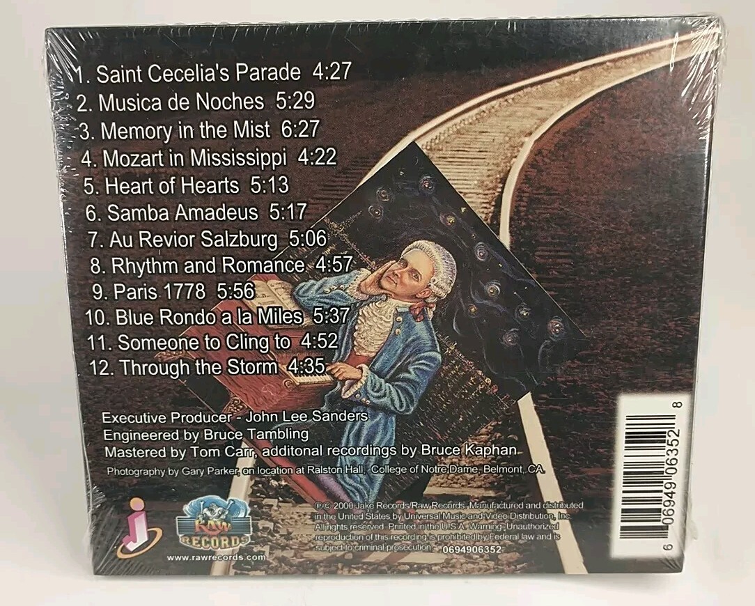 Mozart: Rhythm & Romance by John Lee Sanders (CD, Apr-2000, Raw
