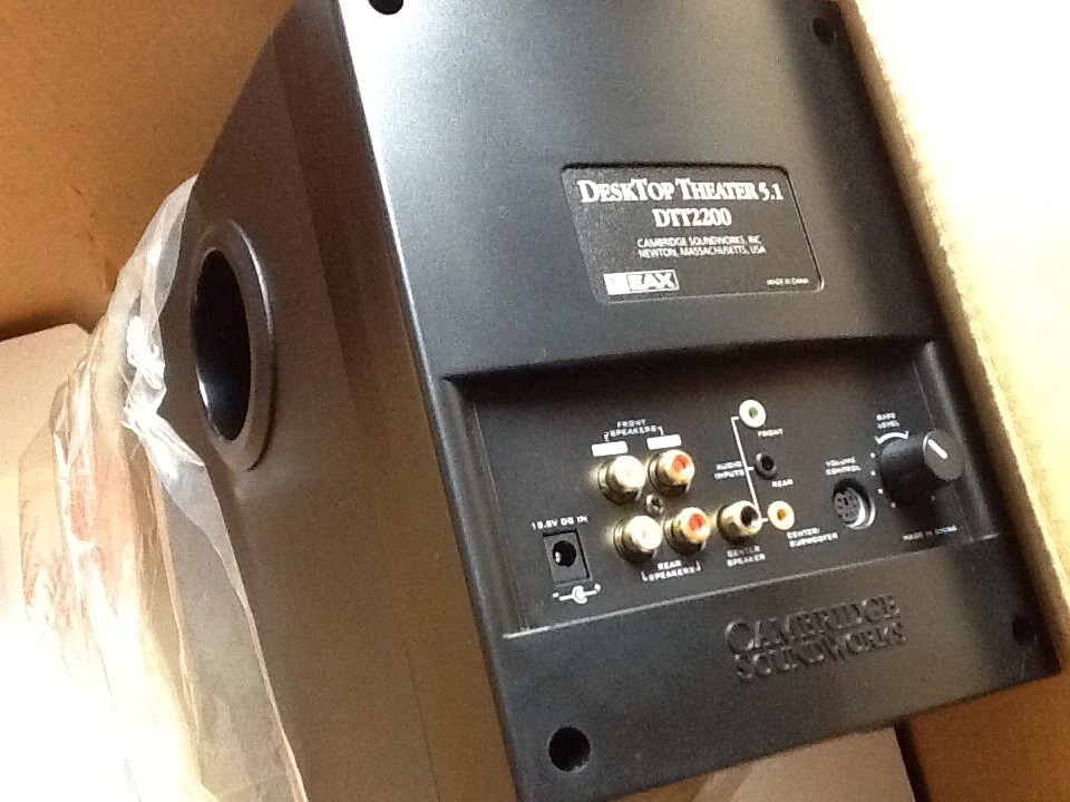 cambridge 5.1 speaker system