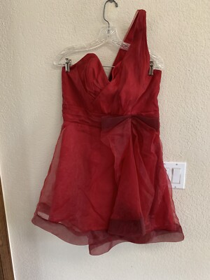 Allen Schwartz Red Dress Size 12