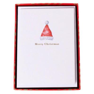 Graphique Santa Hat Petite Boxed Cards 15ct w