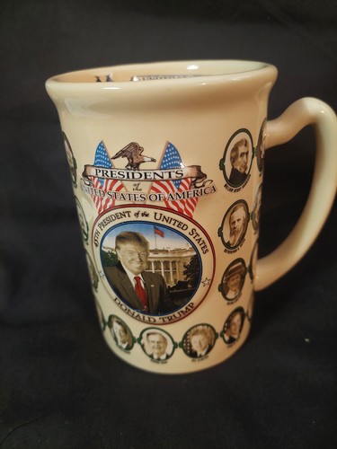 All United States Presidents Mug Donald Trump 45th President