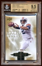 BGS 9.5 GEM+ CAM NEWTON 2010 EXQUISITE RC SP /99 SUB 10 95 95 95  HOF QB ?  RARE