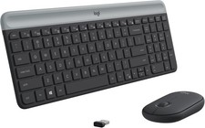 Logitech MK470 Slim Wireless Combo - Graphite