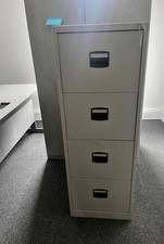 Grey Office Filling cabinet.