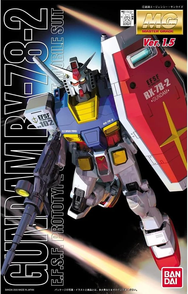 MG 1/100 RX-78-2 Gundam Ver.1.5 Mobile Suit Gundam | eBay