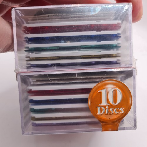 PRIME MEDIA MINIDISC MD 80 min COLOR 10 PACK BLANK SEALED like SONY MINI DISC - Picture 4 of 4