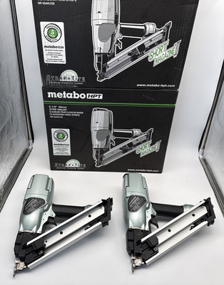 Metabo HPT NR65AK2(S)  1-1/2 and 2-1/2'' Pneumatic Strip Nailer Short Magazine