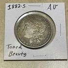 1882-S Morgan Dollar ☆ 90% Silver ☆ AU ☆  Toned Beauty