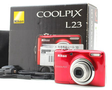 [MINT] Nikon Coolpix Red L23 10.1MP Point & Shoot Digital Camera from Japan
