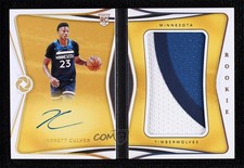 2019 Panini Opulence Rookie Booklet 85/99 Jarrett Culver #RPA-JCV Patch Auto 9ih