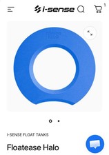 Floatease Halo 1" Thick, Floatation Tank, Float Head Collar, Blue