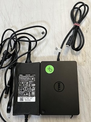 Dell WD15 K17A USB-C  Docking Stations with adapter