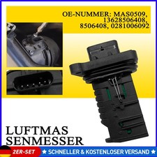 2x Auto Luftmassenmesser MAS0509 F�r BMW F32 F33 MINI Clubman R55 Bj 2005-2021