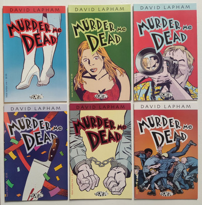 El Capitán  MURDER ME DEAD #1-9  Full Run  2000  David Lapham  (Stray Bullets)