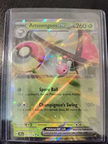 Amoonguss Ex #11 Pokemon Journey Together