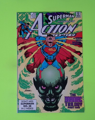 Action Comics #647 Vol. 1 1989 DC Comics High Grade Comic Book X106-163
