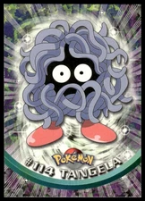 Topps Pokemon Tangela #114 TV Animation Edition Non Holo Blue Logo 2000 NM