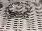 Signed vintage Kate Spade New York Mini Bow Bangle in Silver-tone  Bracelet Cute — photo 1