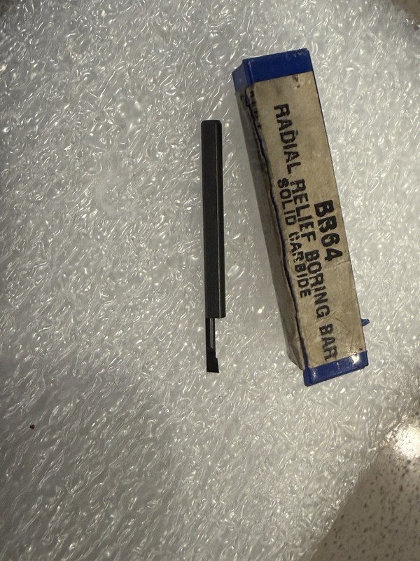 NEW SCIENTIFIC CUTTING TOOLS BB64 Radial Relief Boring Bar. Solid Carbide