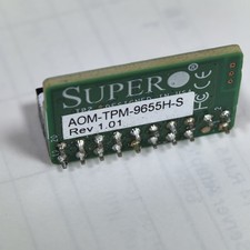 Supermicro AOM-TPM-9655H-S 9655V TPM 1.2 TXT Motherboard Trusted Platform Module