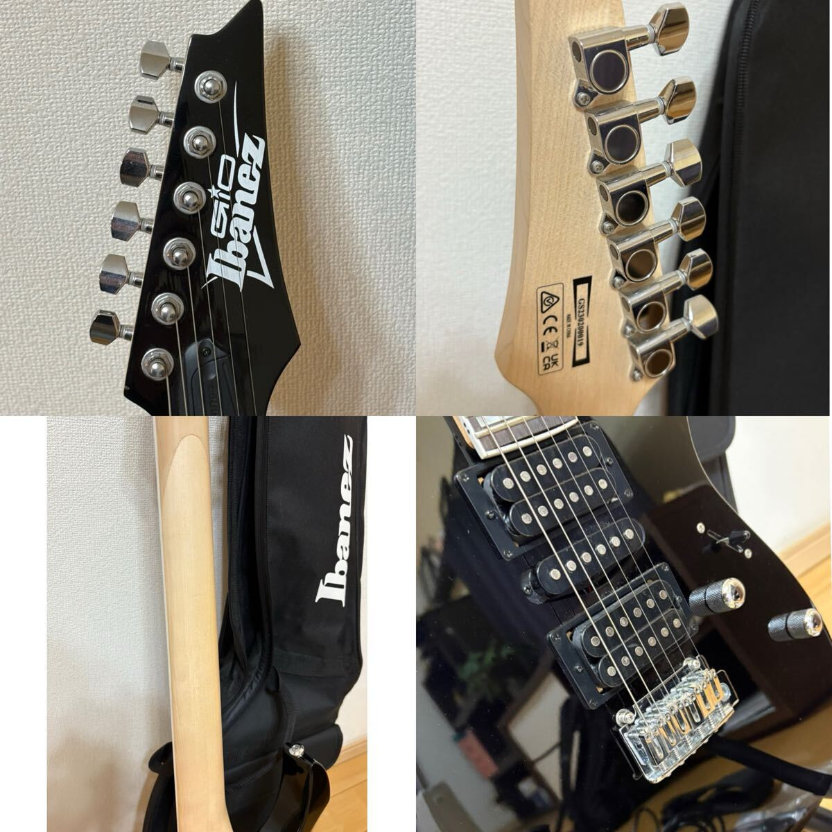 Ibanez GRG170DX-BKN ジャンク品 Ibanez GRG170DX-BKN ジャンク品 Ibanez GRG170DX-BKN Black