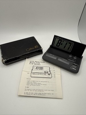 Colibri CLF-5001 travel alarm Working New Battery 
