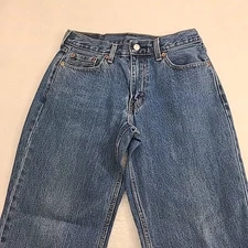 Levis 550 Jeans Relaxed Fit Tapered Leg Blue Denim Mens 30x30 Work Workwear 