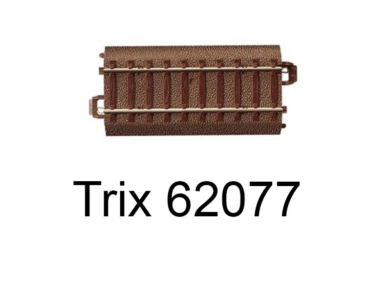 TRIX Rail droit voie C 77,5 mm - Trix 62077 - Photo 1/1