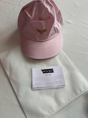 Wonder Woman Love Your Melon Pink Dad Hat DC Comics Coquette Barbiecore NWT
