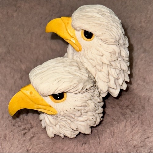 Eagle Pair Resin Sculpture - Picture 4 of 6