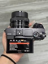 Sony Alpha a6100 24.2MP Mirrorless Digital Camera Black with 16-50mm Lens Kits