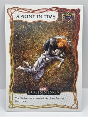 Wolverine A Point On Time 2022 UD Marvel Beginnings Volume 2 Series 1 PT15