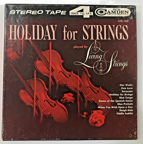 7-1/2ips Holiday For Strings Living Strings Reel Tape