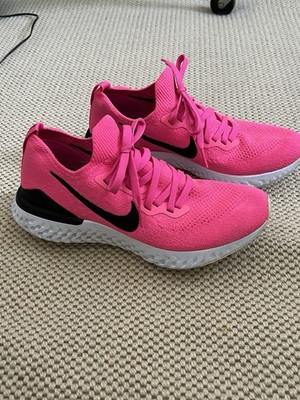 Nike Epic React Flyknit 2 women's running shoe in the Pink Blast. Size 9 US