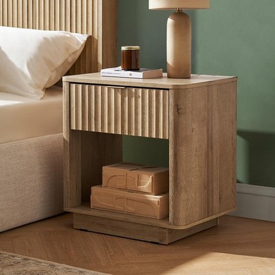 2 AVAILABLE!! NEW IN BOX Mopio Brooklyn Night Stand, Modern Farmhouse Nightstand