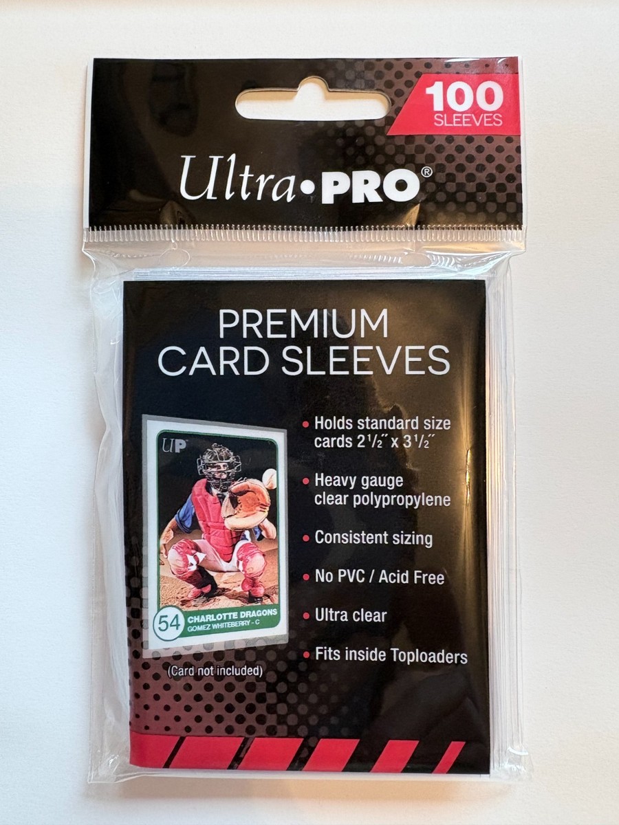 Ultra Pro Card Premium Card Sleeves - Pack of 100 for sale online | eBay