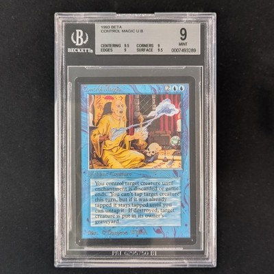 MTG \>> Control Magic (BGS 9) // Beta - 341 Trading - Magic